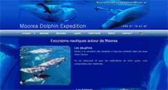 Desktop Screenshot of moorea-dolphin-expedition.com